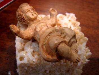 Baby J as a delicious Krist Krispie Treat