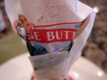 Baby J and the butt butter wrap Baby J and the butt butter wrap