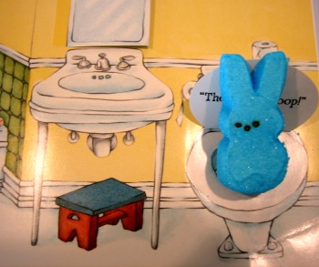 peep using the potty annenahm