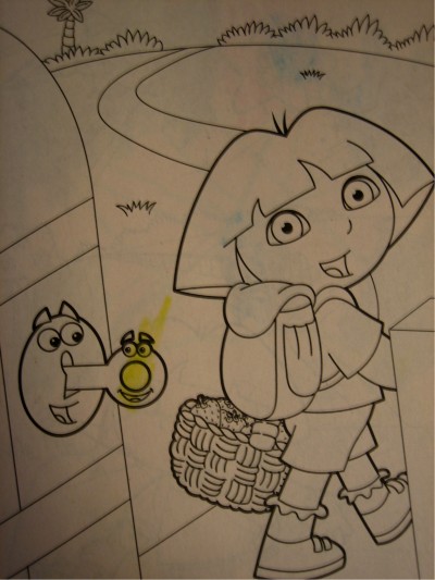 lock and key dora