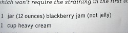 not jelly!